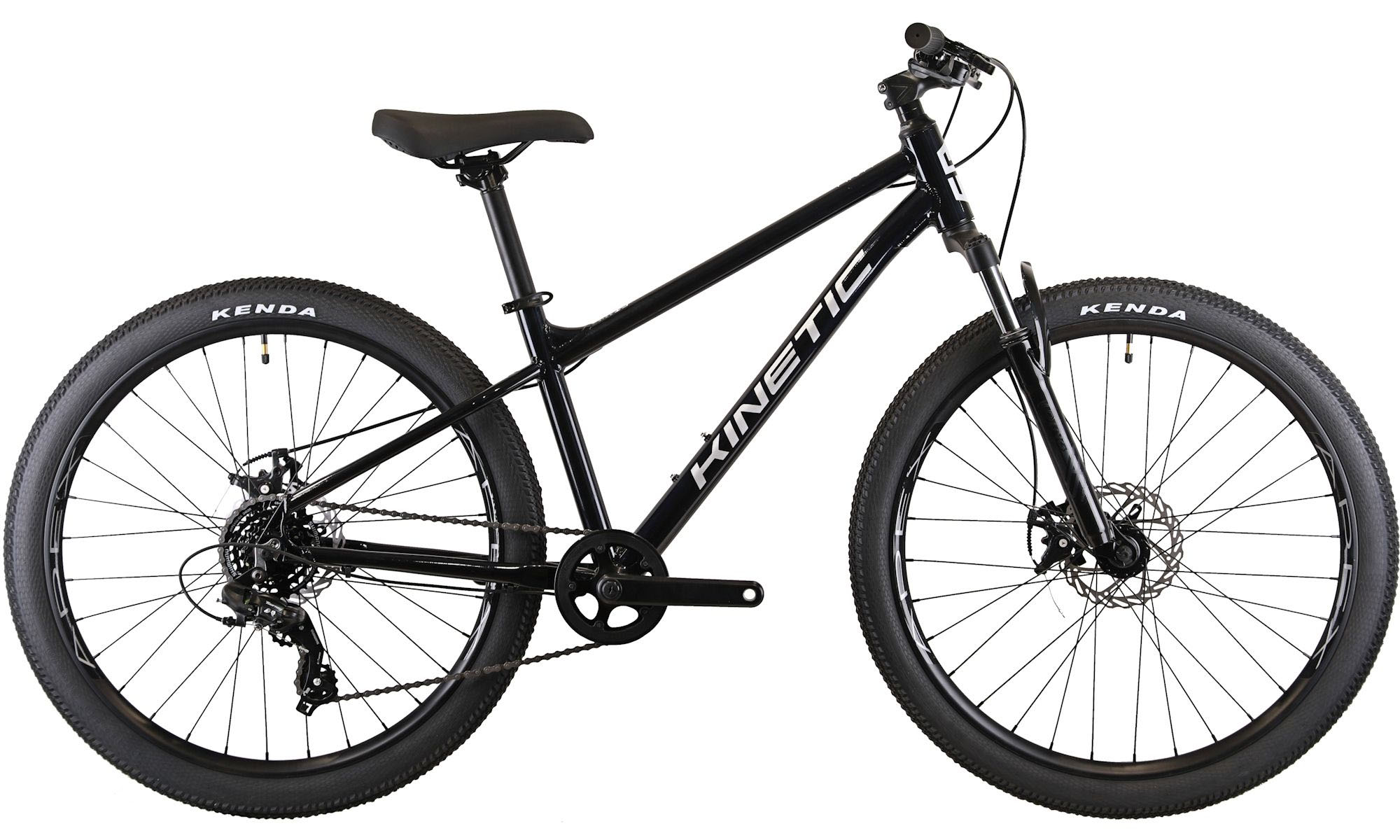 Велосипед KINETIC PROFI 26", размер S, рама 15", год 2026, черный Велосипед KINETIC PROFI 26", размер S, рама 15", год 2026, черный