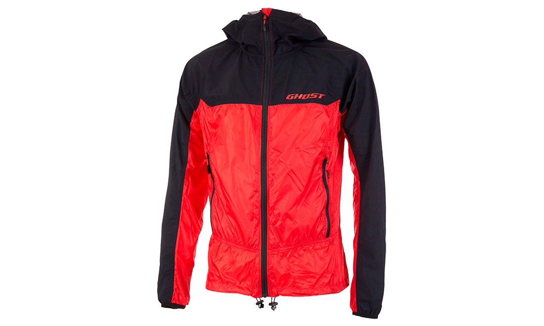 Фотографія Куртка Ghost Ridge Line, чорно-червоний, розмір XL