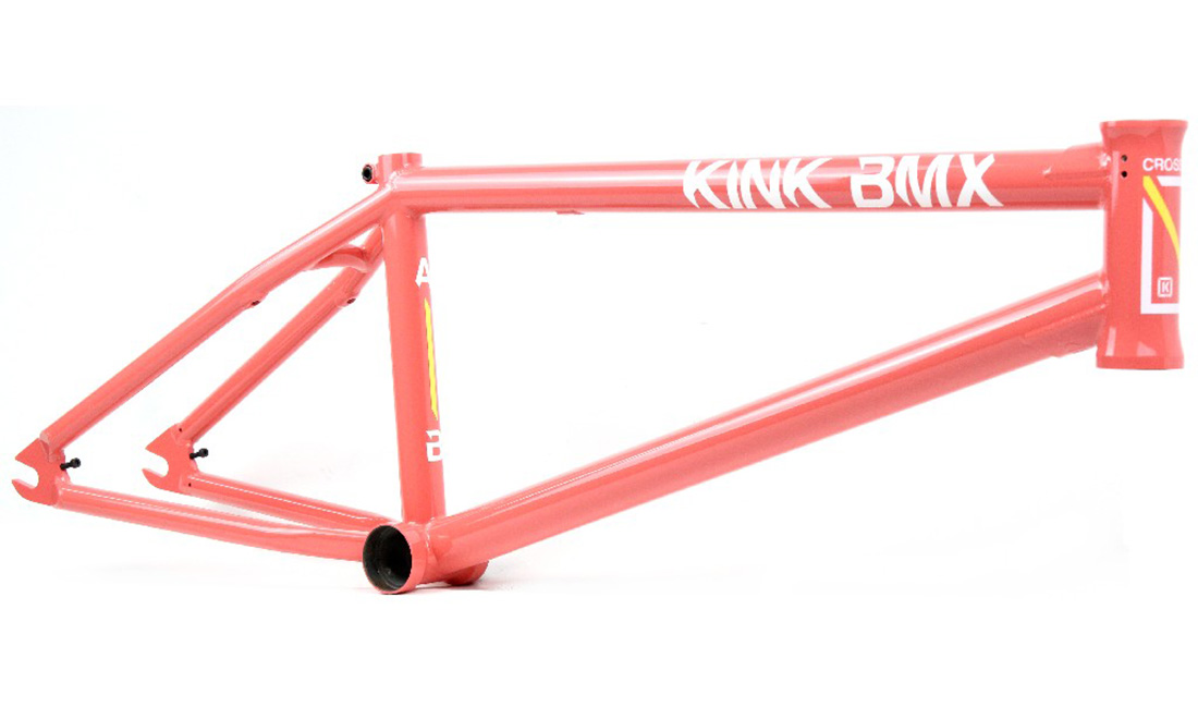 Фотографія Рама KINK BMX Crosscut 21 рожевий