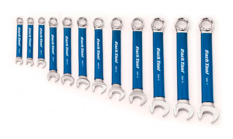Фотографія Набір метричних ключів Park Tool 12 шт: 6 мм - 17 мм blue