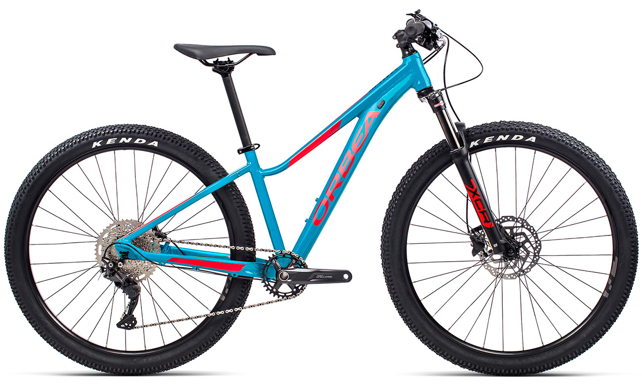 Фотографія Підлітковий велосипед Orbea MX ENT XS XC 27,5" розмір XS 2021 Синьо-червоний