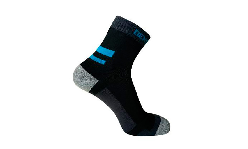 Фотография Носки водонепроницаемые Dexshell Running Socks M  Черно-синий