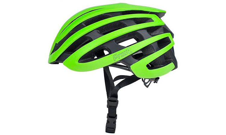 Фотография Шлем велосипедный ProX No Limit, размер L (58-61 см)  салатовый
