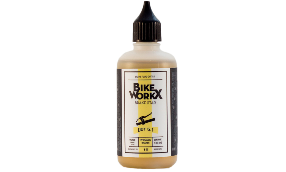 Фотография Тормозная жидкость BikeWorkX Brake Star DOT 5.1 100 мл.