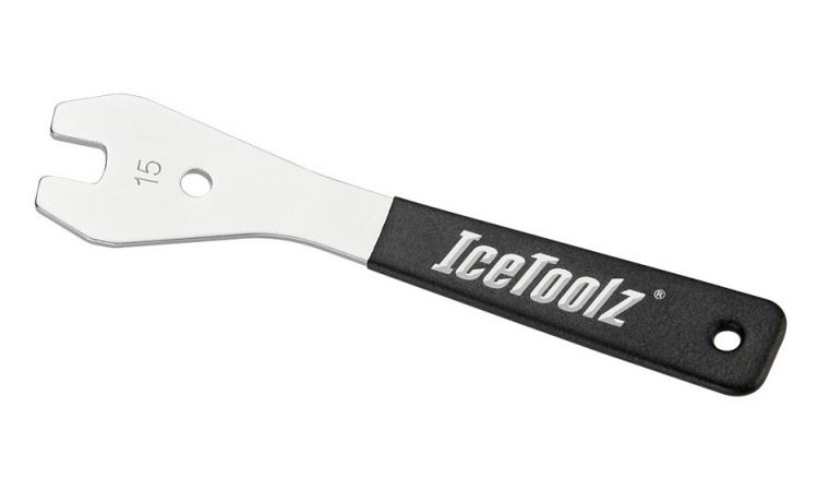 Фотография Ключ ICE TOOLZ 33F5 для педалей 15 мм, плоский  black