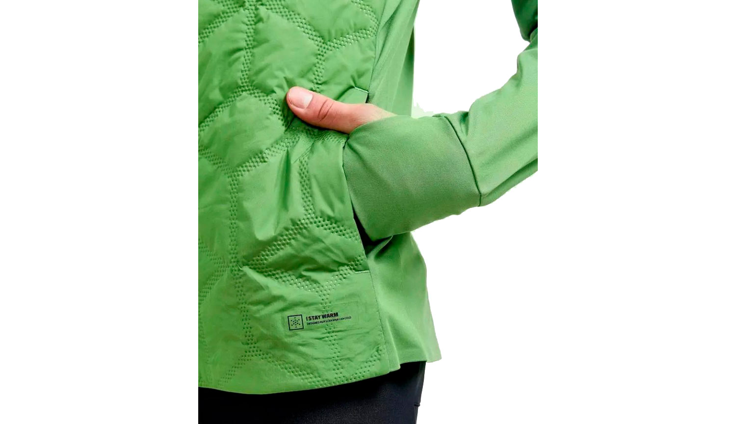 Фотографія Куртка Craft ADV SubZ Warm Jacket, чоловіча, розмір L, сезон AW 21, зелений 7
