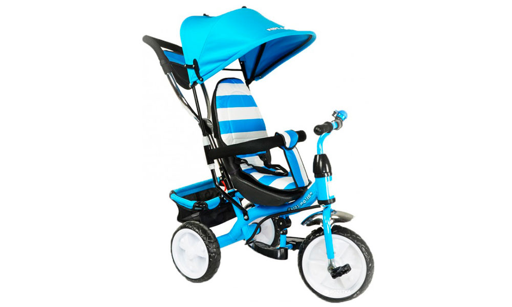 Фотографія Велосипед дитячий 3х колісний Kidzmotion Tobi Junior blue