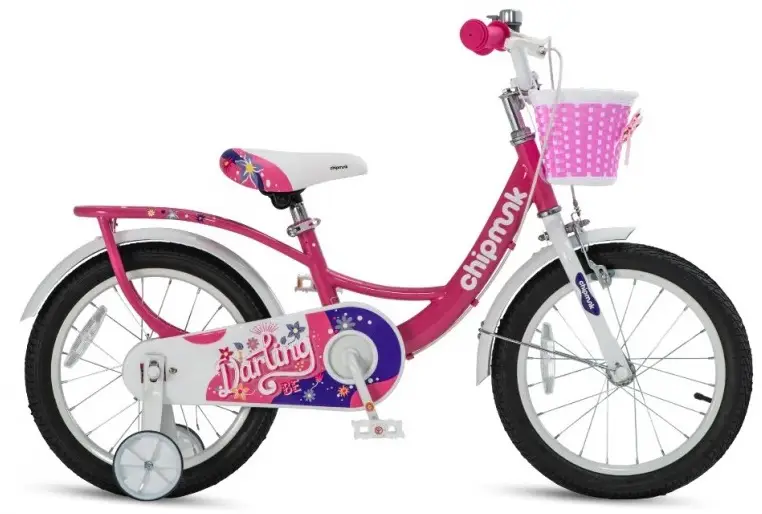 Фотографія Велосипед дитячий RoyalBaby Chipmunk Darling 16" (2022), Рожевий