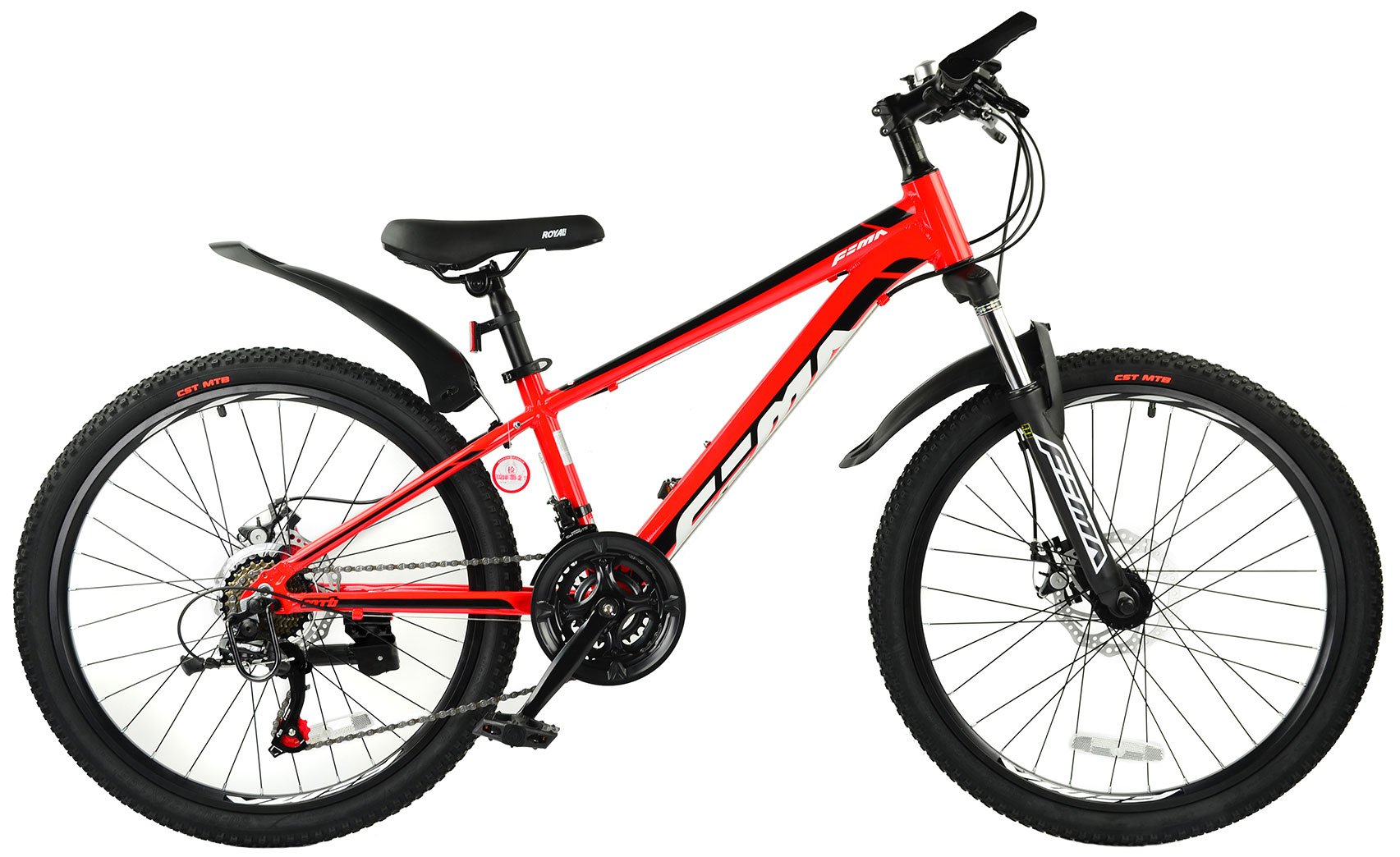 Фотография Велосипед RoyalBaby MTB 1.0 24"  Red