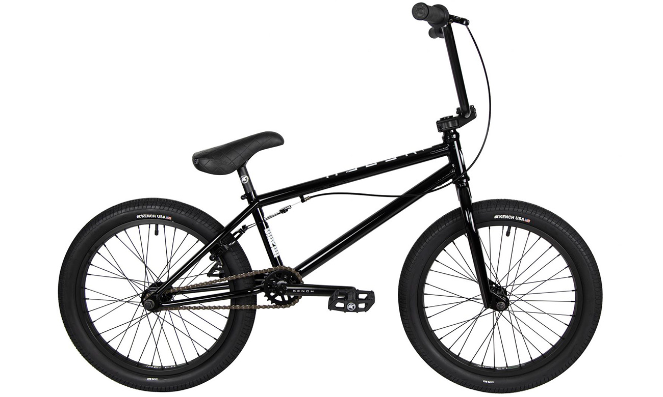 Фотография Велосипед 20" BMX Kench Hi-Ten 20,75" (2021) Черный