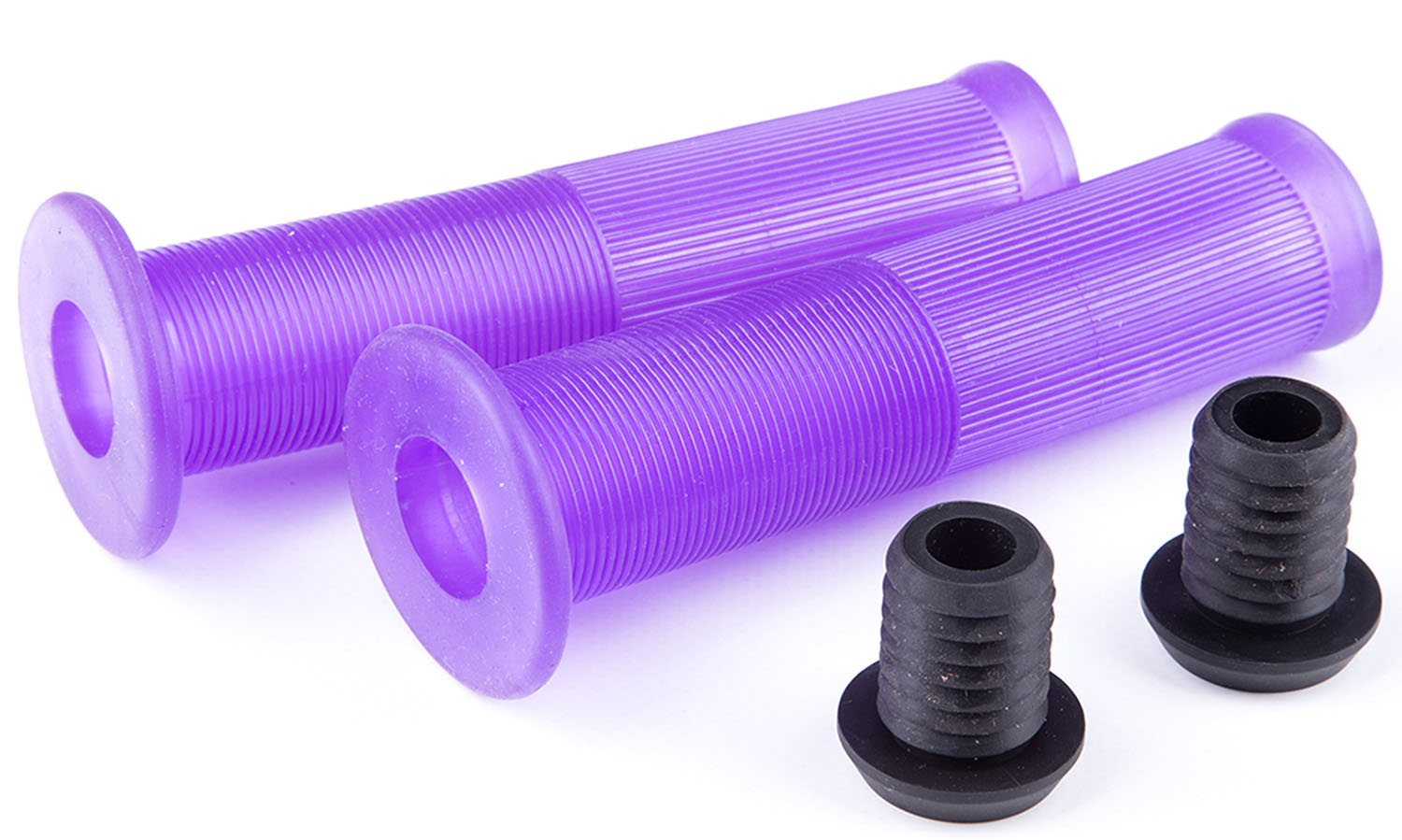 Фотография Ручки руля FireEye Sea Cucumber 140 мм прозрачный-фиолетовый