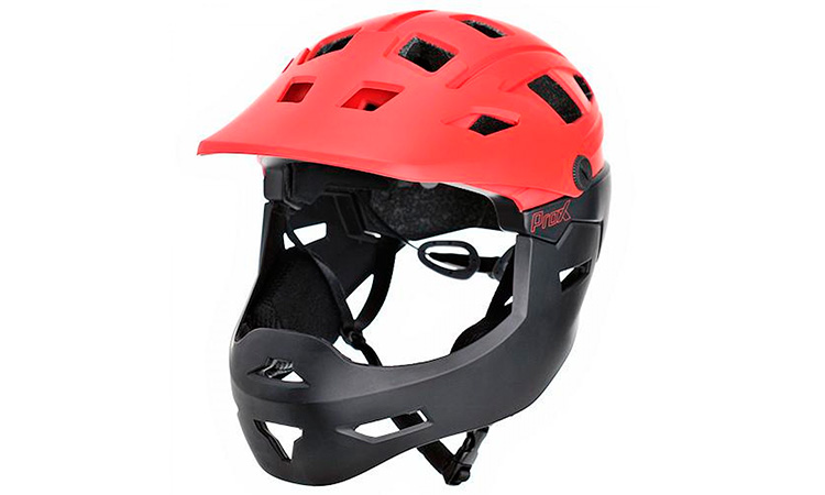 Фотография Шлем FullFace ProX Cage, размер L (58-61 см) Черно-красный