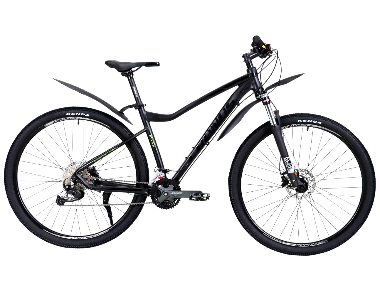 Фотографія Велосипед Cronus ROVER 520 29" рама 19.5" L (2023) чорно-сірий