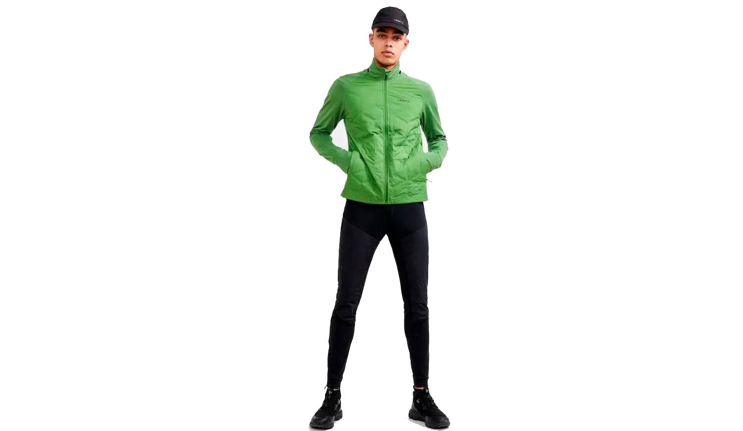 Фотографія Куртка Craft ADV SubZ Warm Jacket, чоловіча, розмір S, сезон AW 21, зелений 2