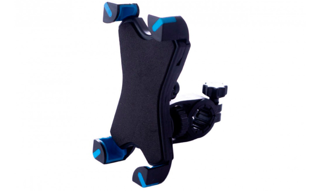 Фотографія Велосипедний тримач смартфона BauTech SJ-10824 3,5-7" чорно-синій