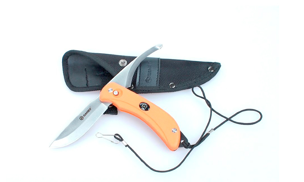 Фотография Складной нож Ganzo G802 оранжевый