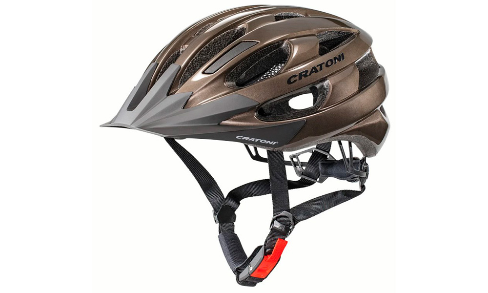 Фотографія Велосипедний шолом Cratoni Velon, розмір L (54-60 см) Коричневий