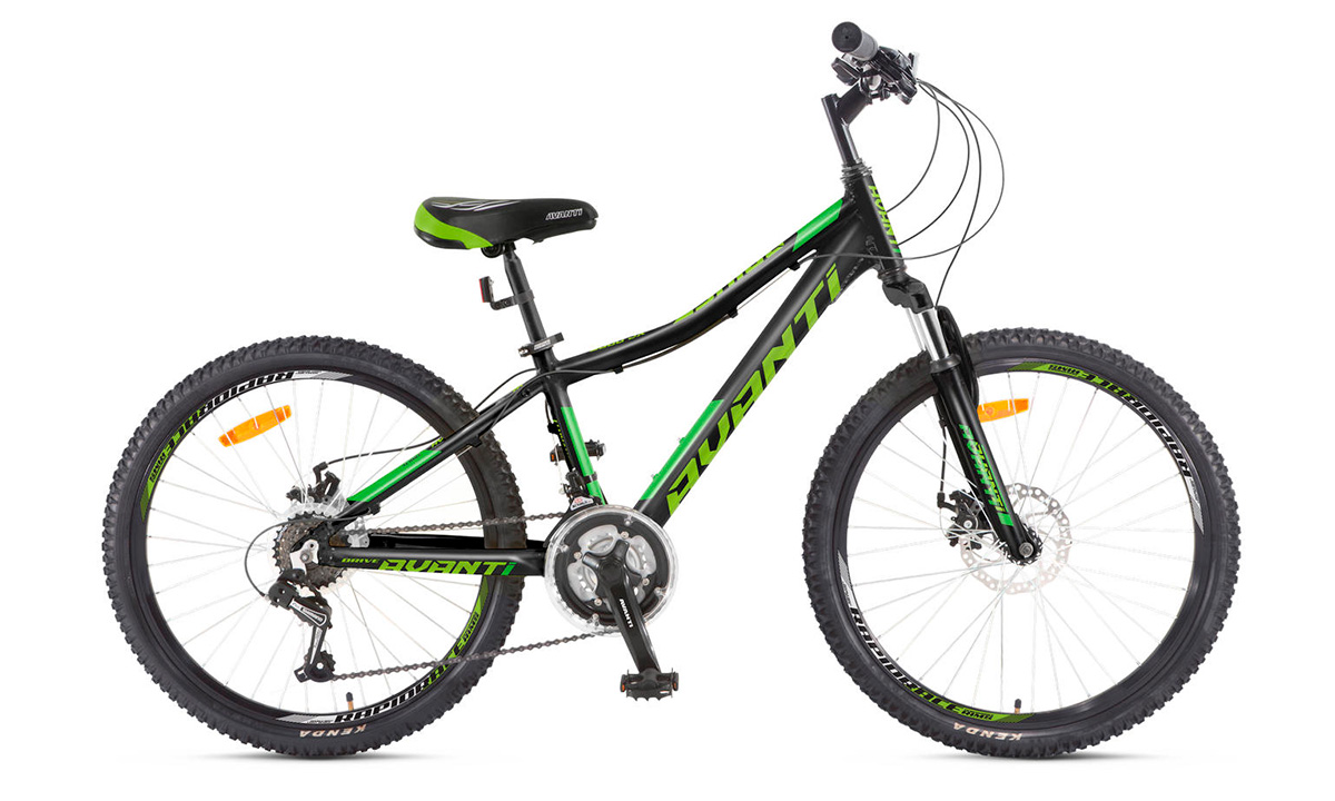 Фотография Велосипед Avanti DRIVE DISK 24" (2021) 2021 Черно-зеленый