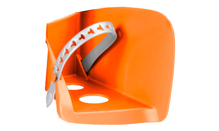 Фотографія Підставка під ноги для крісла Bilby, оранжеві.