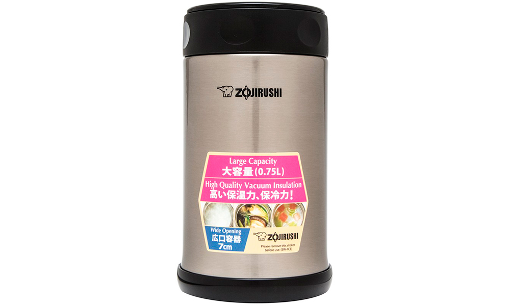 Фотографія Термоконтейнер харчовий Zojirushi SW-FCE75XA 0,75 л сріблястий