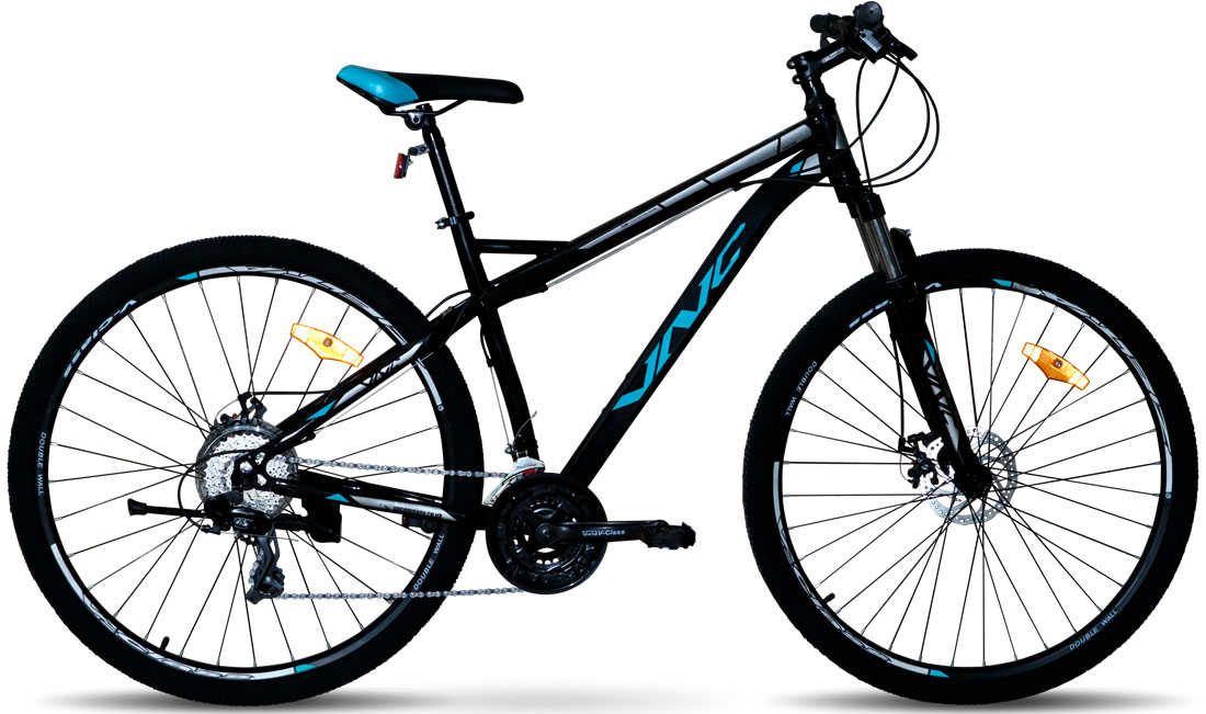 Фотография Велосипед VNC MontRider S4 27,5" размер M рама 17 2023 Черно-синий