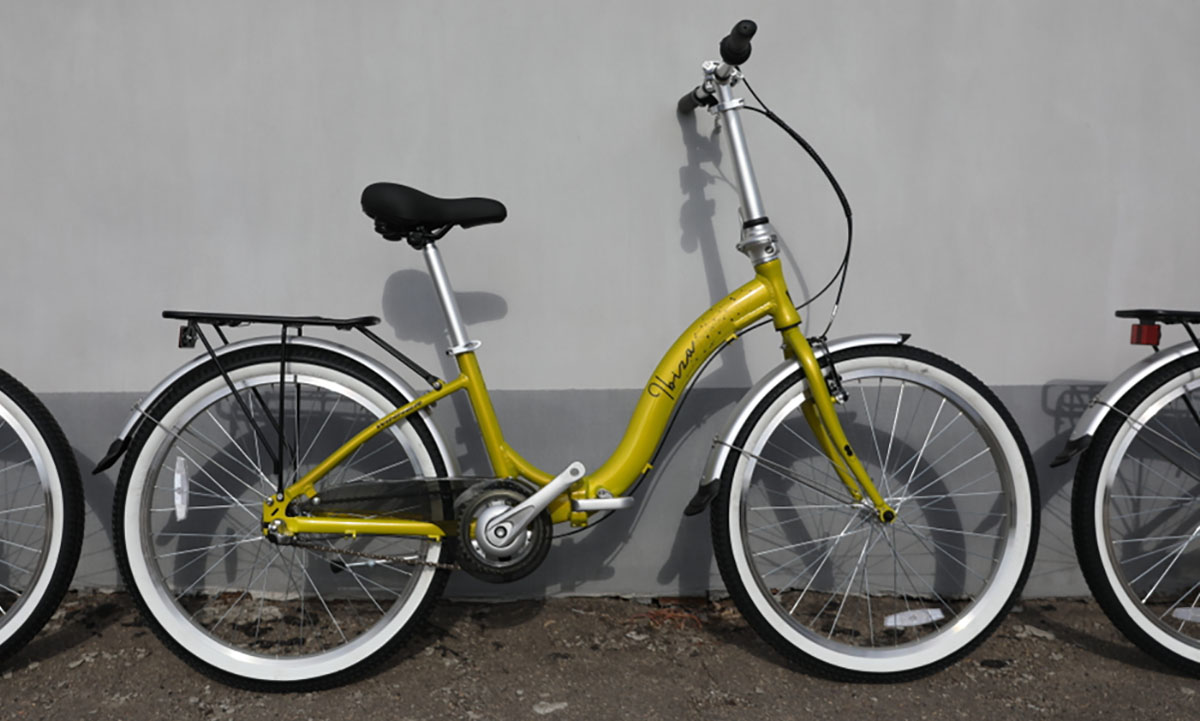 Фотография Велосипед cкладной Winner IBIZA 24", рама One Size, 2024, зеленый 2