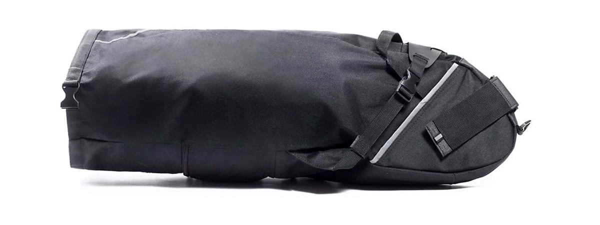 Фотография Сумка подседельная Green Cycle Tail bag, объём 18 л, черная 