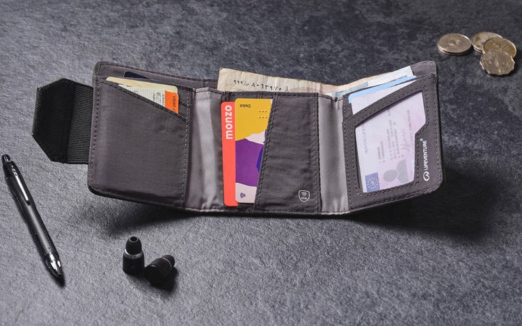Фотографія Гаманець Lifeventure Recycled RFID Wallet olive 2