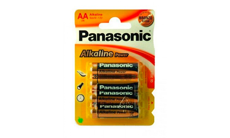 Фотография Батарейки Panasonic LR6 AA Alkaline 4шт