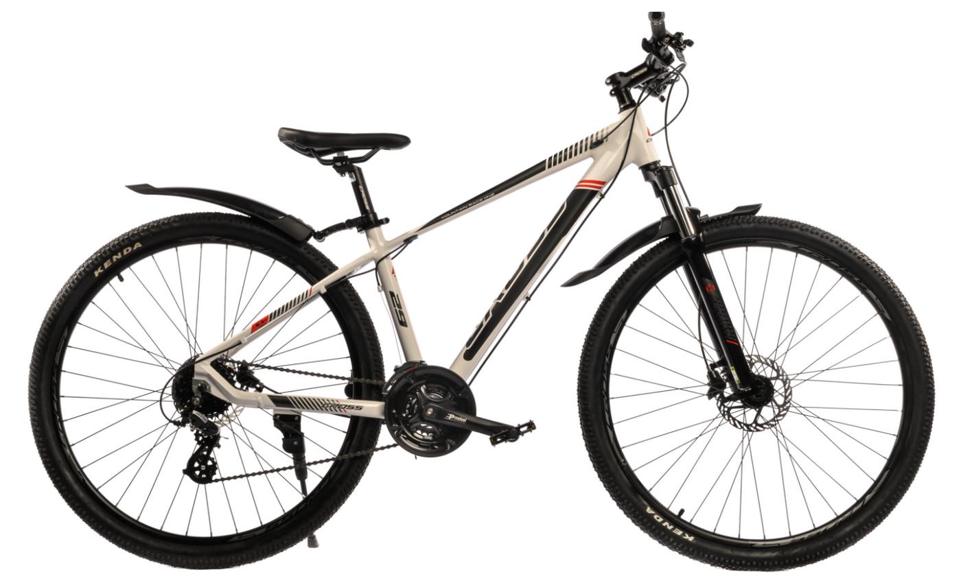 Фотографія Велосипед Cross Scorpion 29" розмір S рама 16 2022 Білий-Чорний