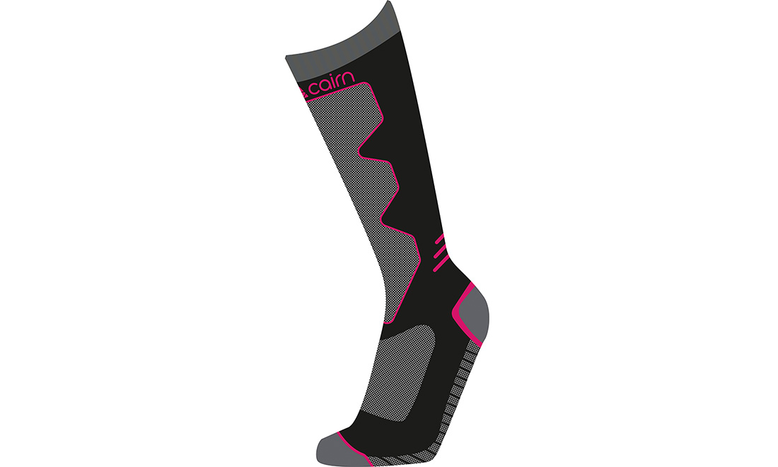 Фотографія Шкарпетки гірськолижні Cairn SPIRIT TECH, розмір 35-38 чорно-рожевий