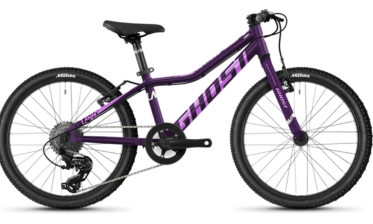 Фотография Велосипед Ghost Lanao 20" AL W 2021 Фиолетовый