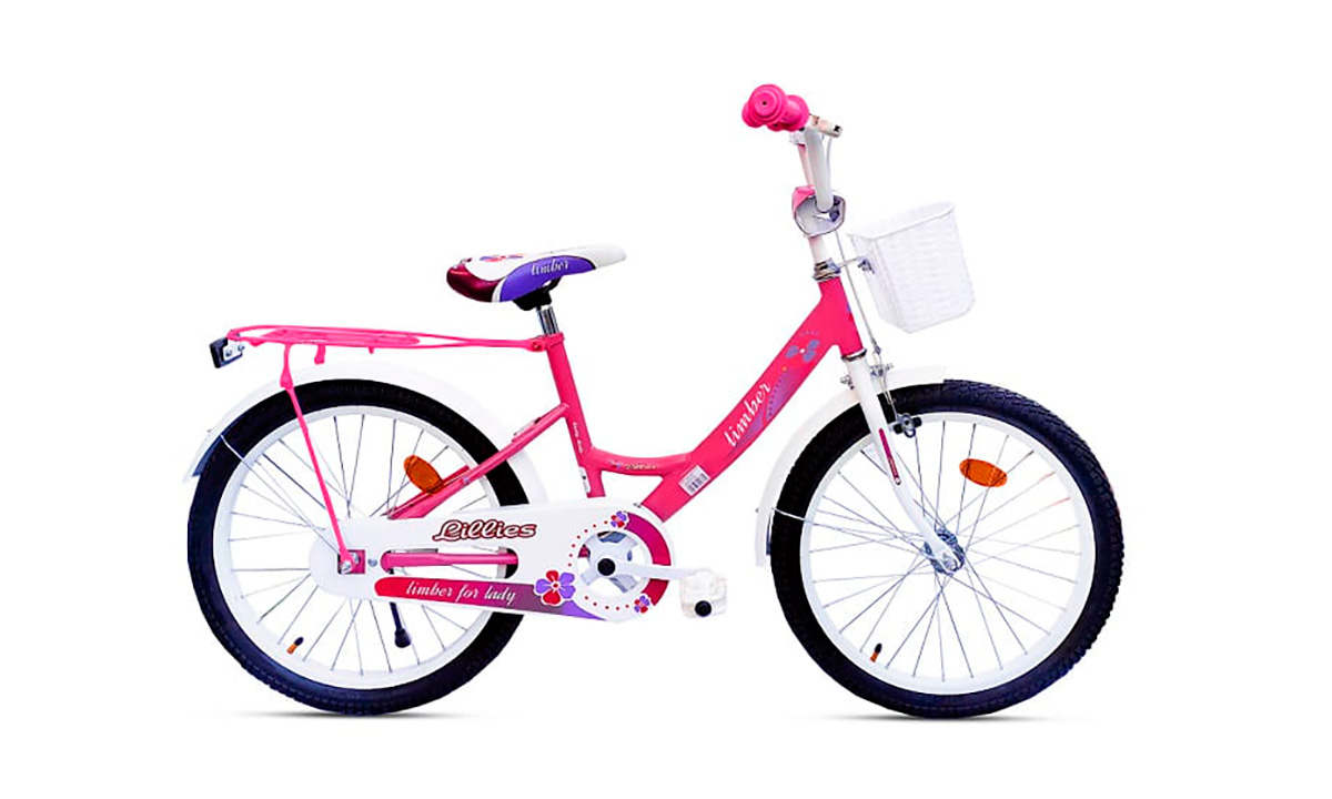 Фотография Велосипед Monteria Limber Girl 20" (2021) 2021 Черно-розовый