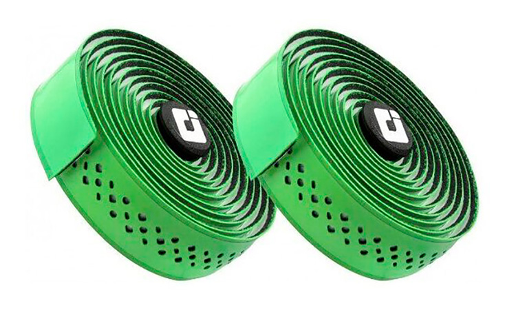Фотография Обмотка руля ODI 3.5 мм Dual-Ply Performance Bar Tape  Зелено-белый