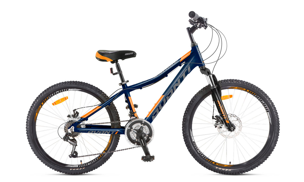 Фотография Велосипед Avanti DRIVE DISK 24" (2021) 2021 Серо-оранжевый