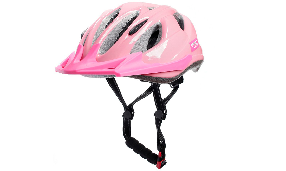 Фотография Шлем детский Green Cycle FRIDA размер S (50-56 см), Розовый
